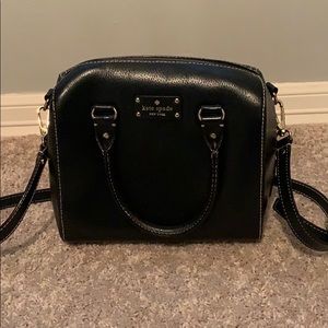 Kate spade black satchel